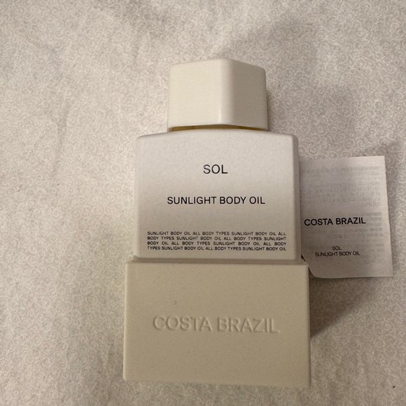 Costa Brazil - Lua Moonlight Oil & SOL Sunlight Oil & zip bag | NWOT | Body Oil - Picture 14 of 14